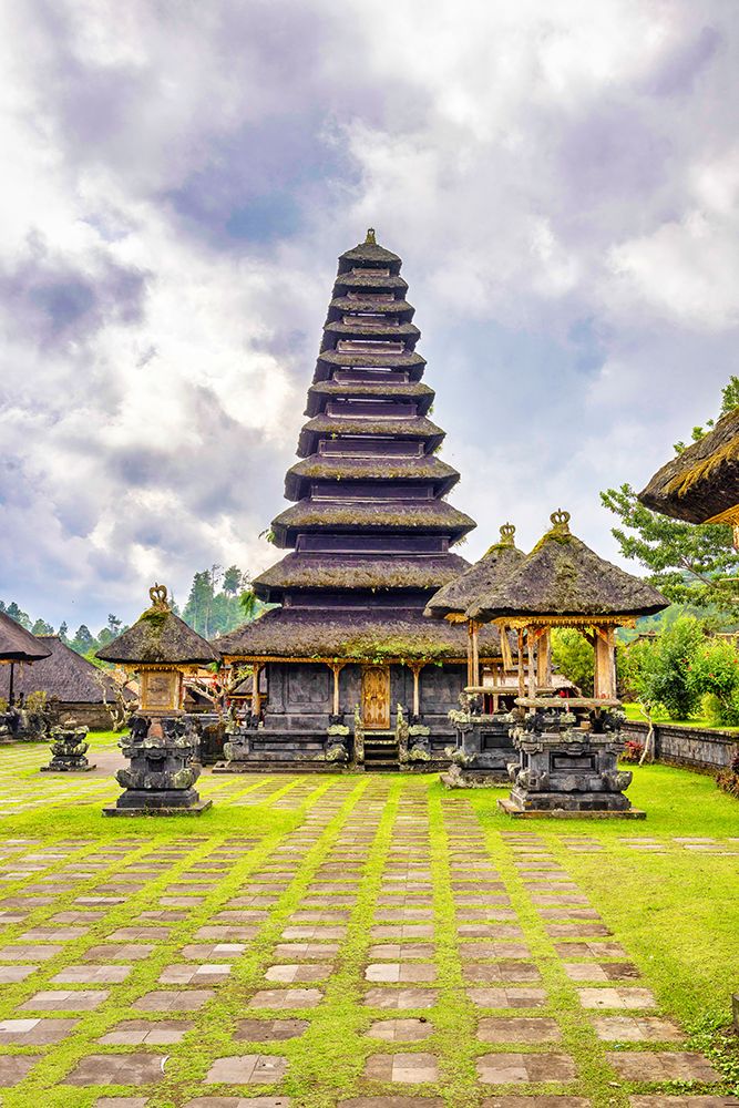 Besakih Temple is considered the Mother Temple of Bali. art print by Greg Johnston for $57.95 CAD
