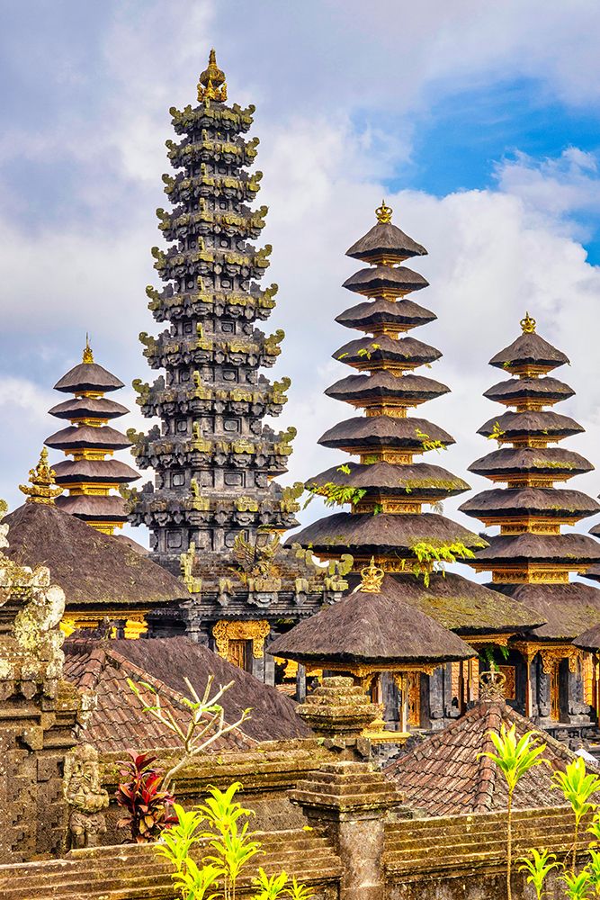 Besakih Temple is considered the Mother Temple of Bali. art print by Greg Johnston for $57.95 CAD