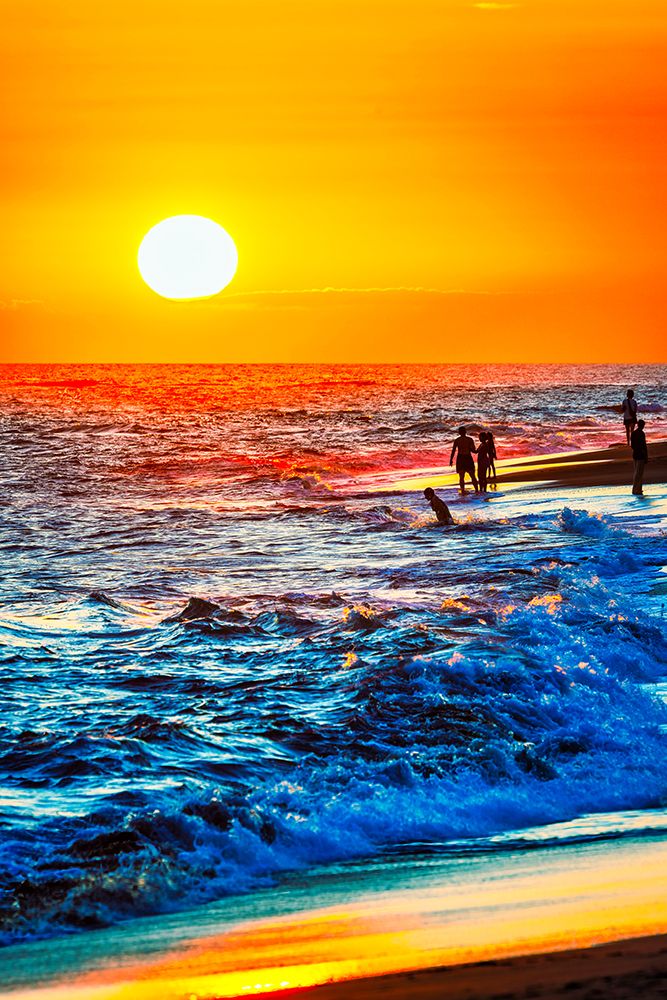 Seseh Beach on Balis southwest coast is an amazing location for the beautiful sunsets. art print by Greg Johnston for $57.95 CAD