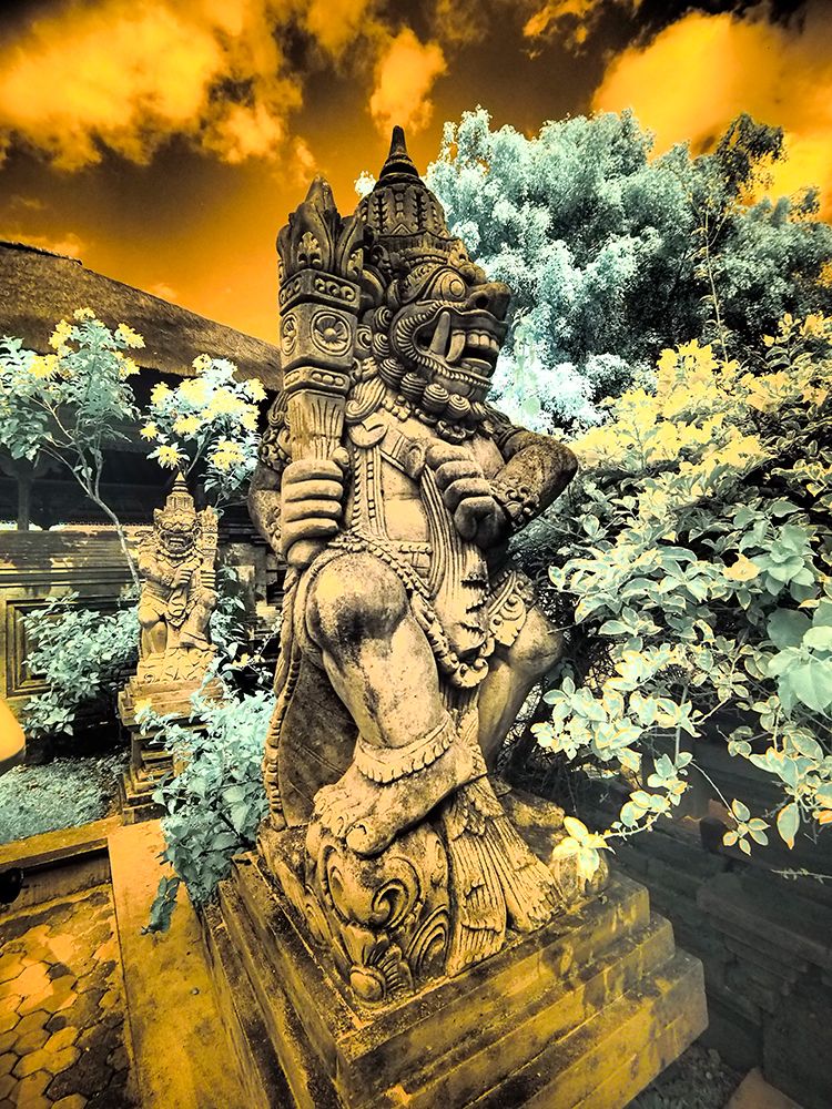 Indonesia-Bali-Ubud-Pura Tirta Empul Temple-bath in Tampaksiring sacred spring art print by Terry Eggers for $57.95 CAD