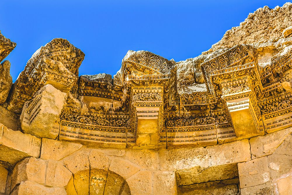 Nymphaeum public fountain Ancient Roman City-Jerash-Jordan. art print by William Perry for $57.95 CAD