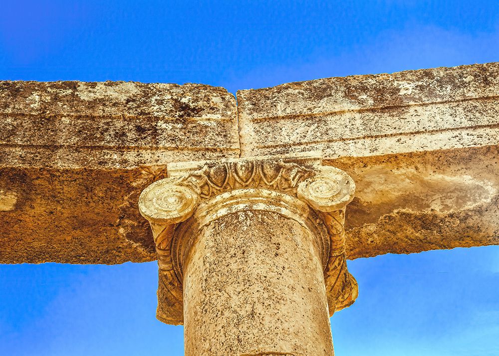 Ancient Roman City-Jerash-Jordan. Jerash came to power 300 BC to 600 AD art print by William Perry for $57.95 CAD