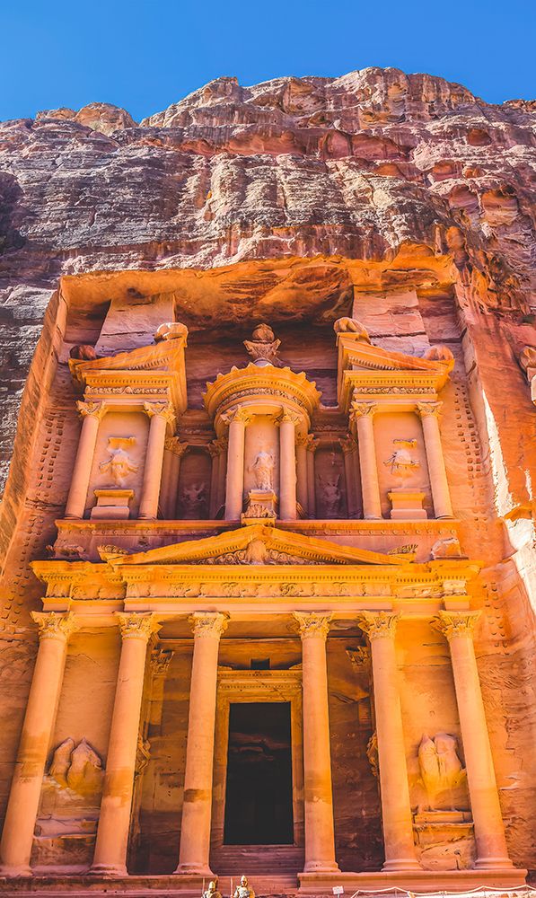 Treasury-Petra-Jordan. Built by Nabataeans in 100 BC. art print by William Perry for $57.95 CAD