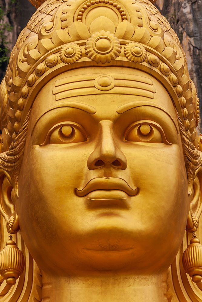 Kuala Lumpur- West Malaysia. Batu caves. The worlds tallest statue of Murugan- a Hindu deity art print by Tom Haseltine for $57.95 CAD