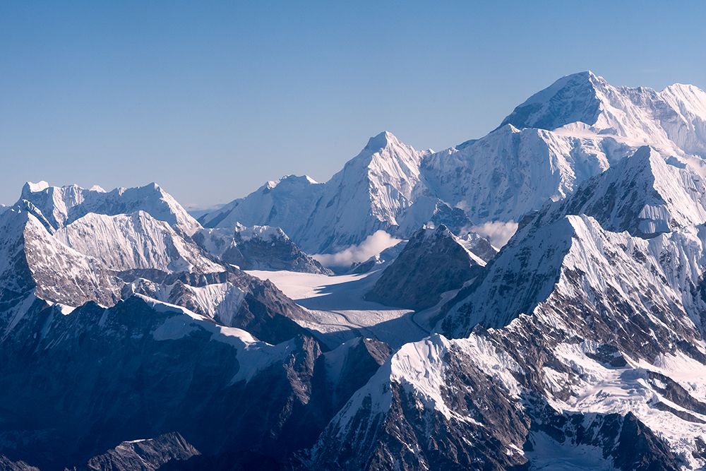 The Himalayas Range above clouds-Nepal art print by Keren Su for $57.95 CAD