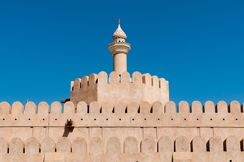 Details of the architecture at Nizwa fort Nizwa-Oman art print by Sergio Pitamitz for $57.95 CAD