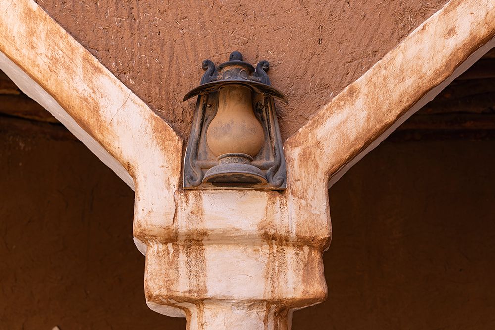 Ushaiger Heritage Village, Riyadh, Saudi Arabia. Old lantern. art print by Emily M. Wilson for $57.95 CAD