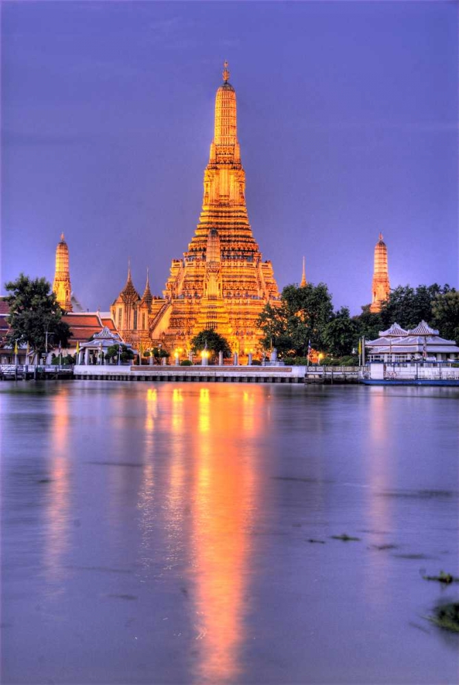 Wat Arun Buddhist temple, Bangkok, Thailand art print by Jones Shimlock for $57.95 CAD