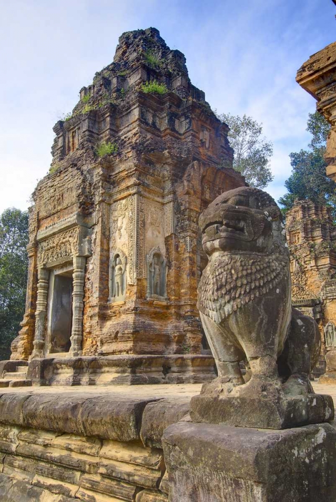 Cambodia, Angkor Wat Preah Ko Temple ruins art print by Jones Shimlock for $57.95 CAD