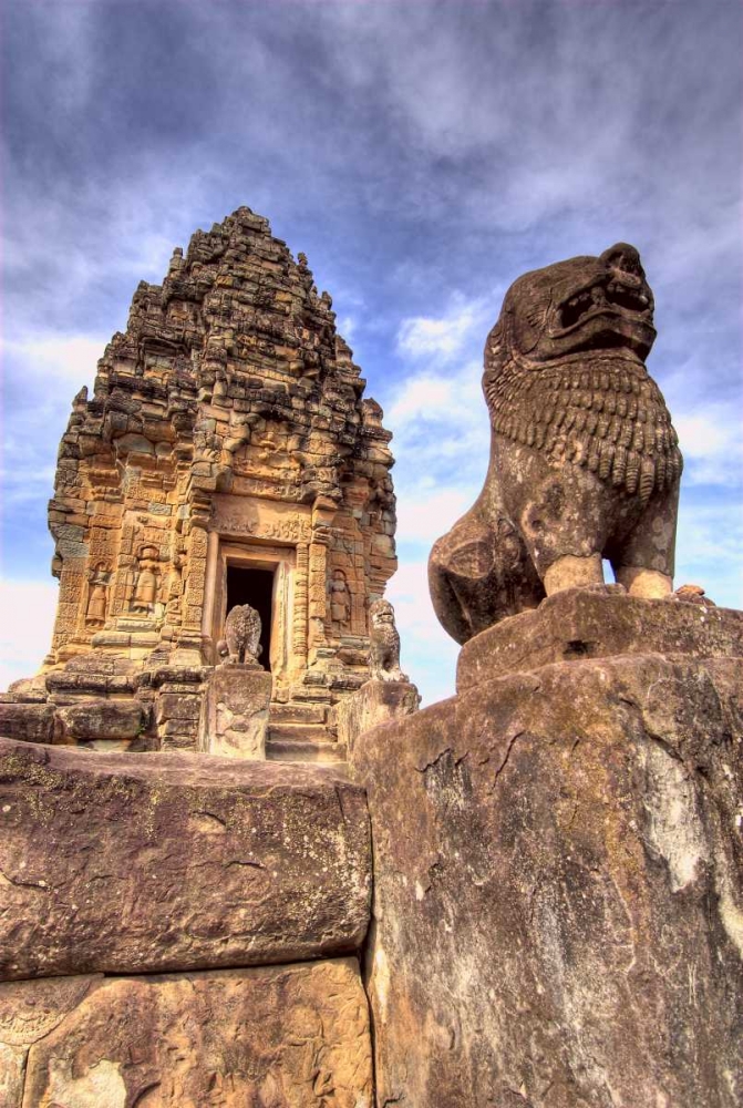 View of Bakong Temple, Angkor Wat, Cambodia art print by Jones Shimlock for $57.95 CAD