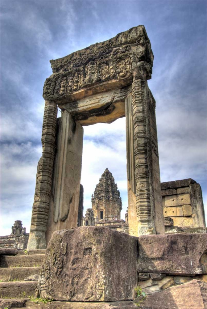 Cambodia, Angkor Wat View of Bakong Temple art print by Jones Shimlock for $57.95 CAD