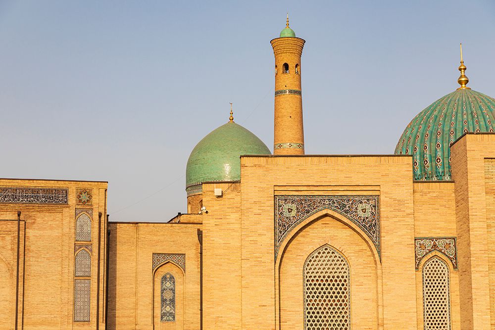 Tashkent, Uzbekistan, Central Asia. Khazrati Imam Mosque in the Hazrati Imam Complex in Tashkent. art print by Emily M. Wilson for $57.95 CAD