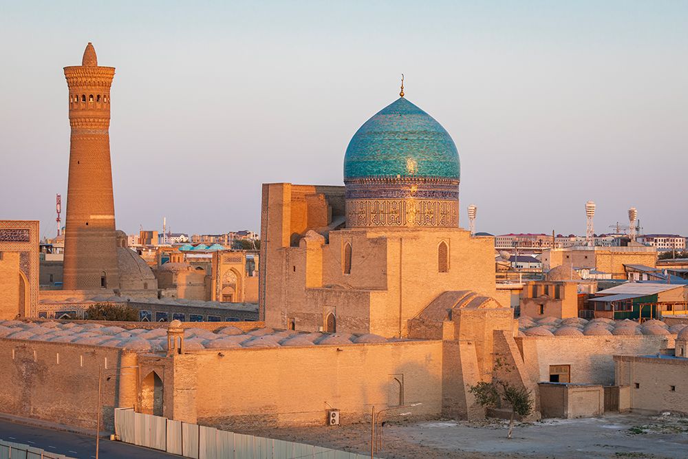 Bukhara, Uzbekistan, Central Asia. Dome and minaret of the Kalan Mosque in Bukhara. art print by Emily M. Wilson for $57.95 CAD