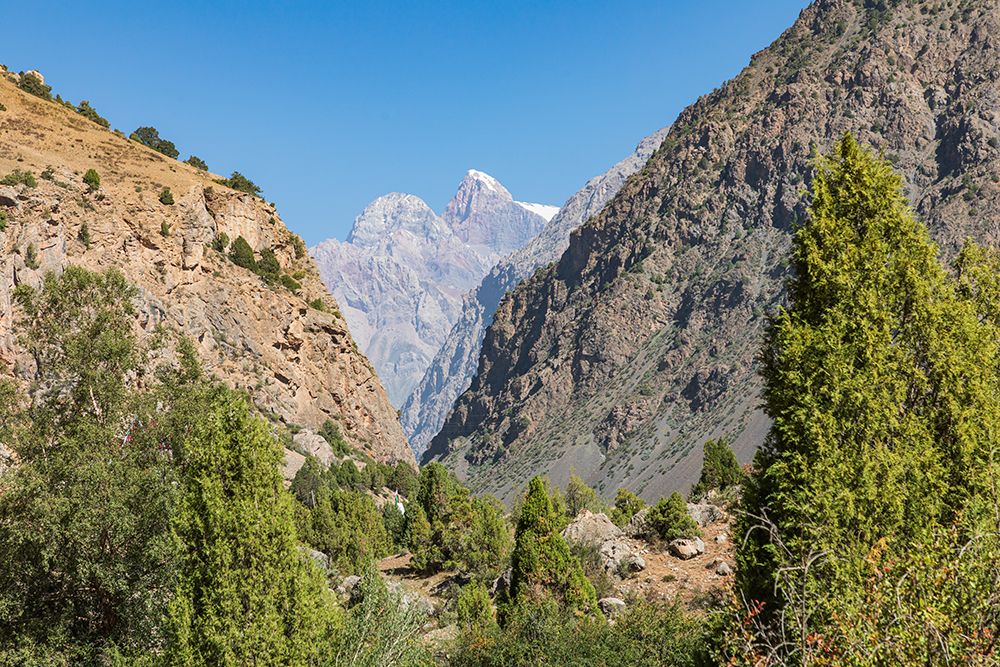 Sarytag-Sughd Province-Tajikistan Canyon and high mountains in Tajikistan art print by Emily Wilson for $57.95 CAD