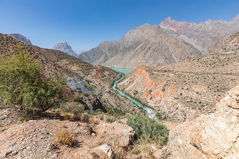 Iskanderkul-Sughd Province-Tajikistan The Yaghnob River and Iskanderkul Lake art print by Emily Wilson for $57.95 CAD
