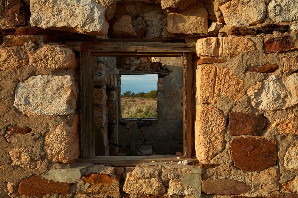 Blanchewater Ruins, Strzelecki Track, Australia. art print by David Wall for $57.95 CAD
