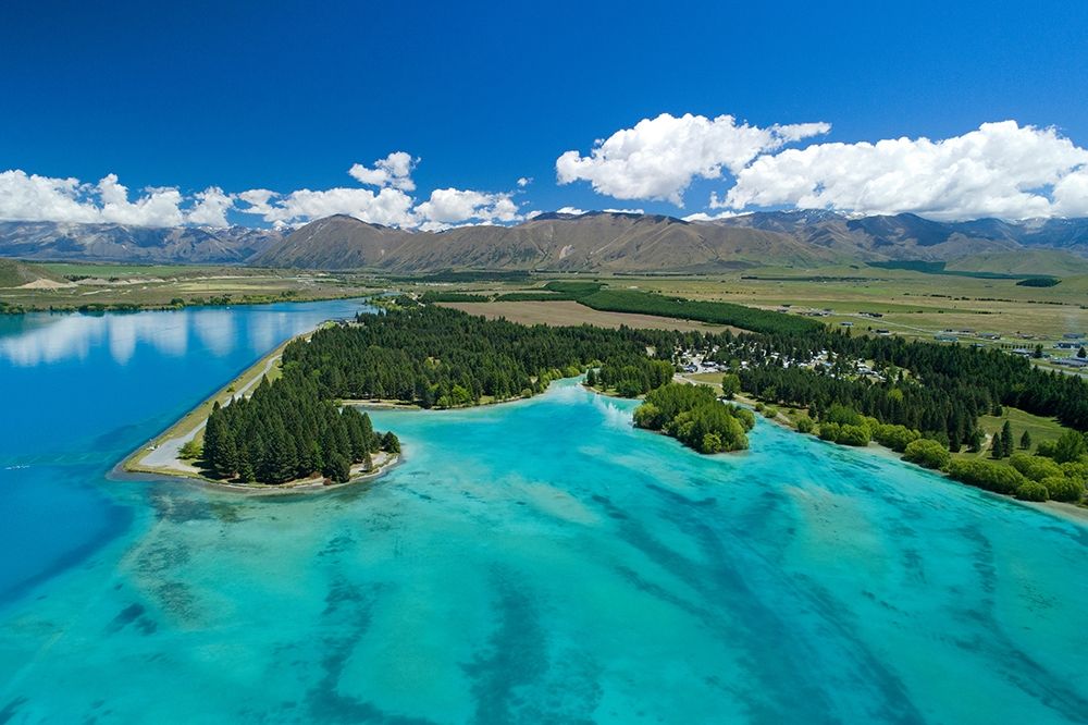 Lake Ruataniwha-Mackenzie Country art print by David Wall for $57.95 CAD
