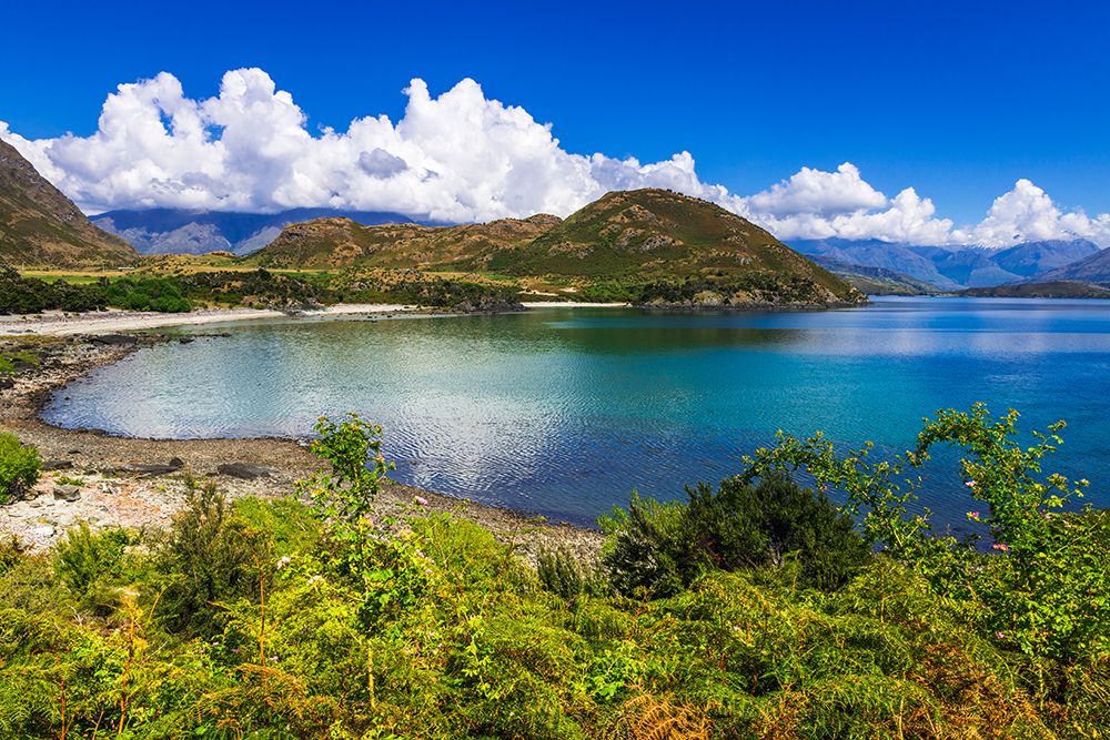 Lake Wanaka-Otago-South Island-New Zealand art print by Russ Bishop for $57.95 CAD