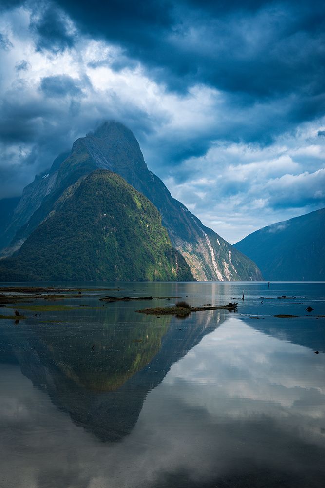 Milford Sound, Fiordland National Park, South Island, New Zealand art print by Russ Bishop for $57.95 CAD