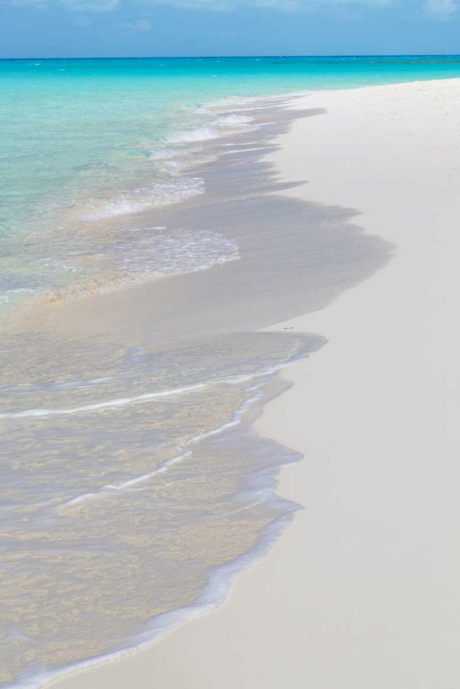 Bahamas, Little Exuma Is Ocean surf and beach art print by Don Paulson for $57.95 CAD