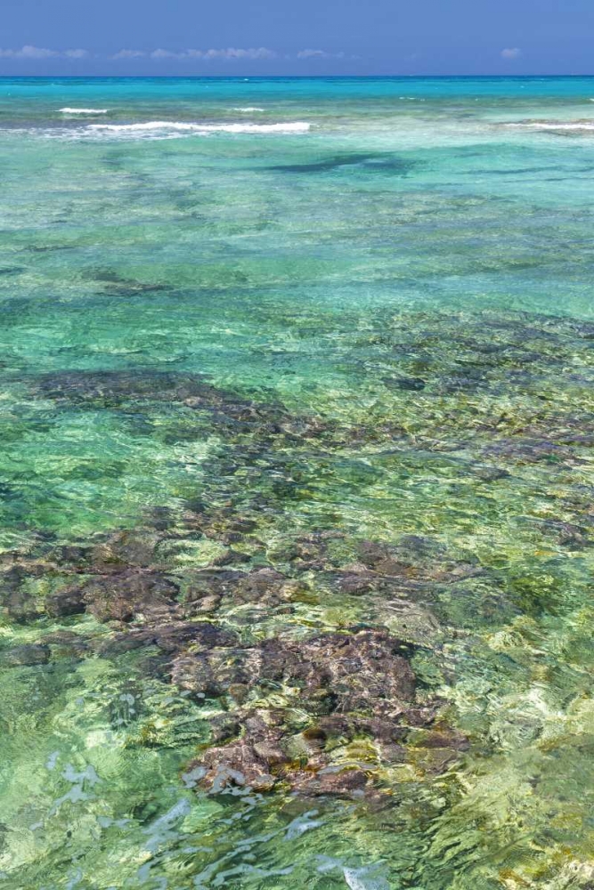 Bahamas, Exuma Isl Seascape of clear ocean water art print by Don Paulson for $57.95 CAD