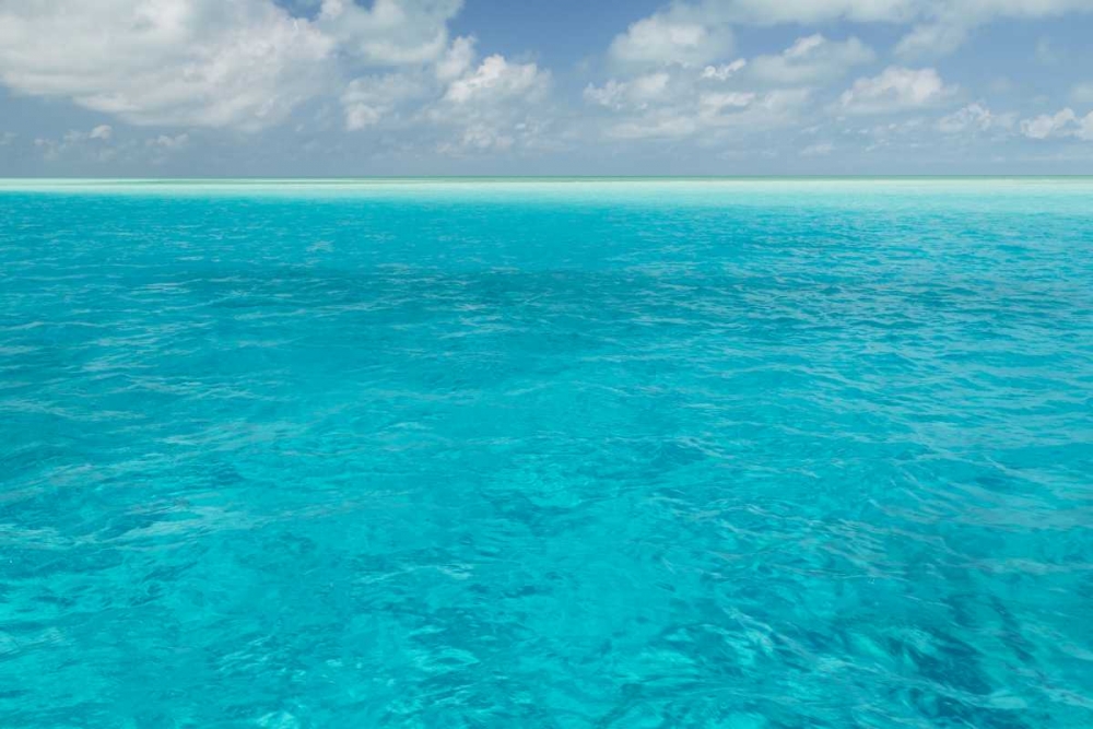 Bahamas, Exuma Island Seascape of aqua ocean art print by Don Paulson for $57.95 CAD