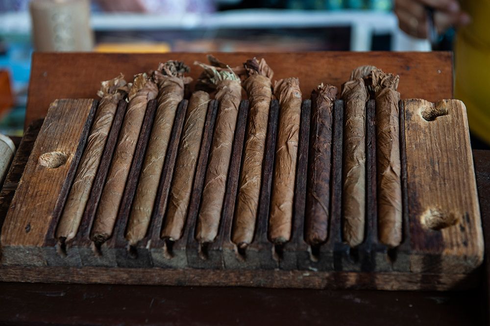 Cuba. Cuban cigars in cigar factory. art print by Alison Wright for $57.95 CAD