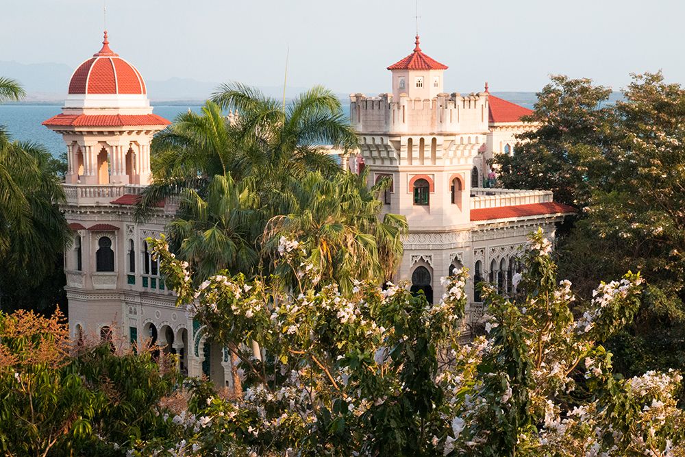 Cuba, Cienfuegos. Punta Gorda, Palacio de Valle. art print by Emily M. Wilson for $57.95 CAD