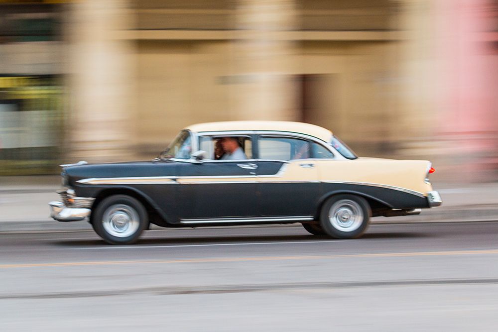 Cuba, Havana. Vintage 1956 Chevrolet Bel Air sport sedan art print by Emily M. Wilson for $57.95 CAD