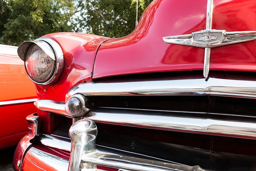 Cuba, Havana. Vintage 1950 Chevrolet grille art print by Emily M. Wilson for $57.95 CAD
