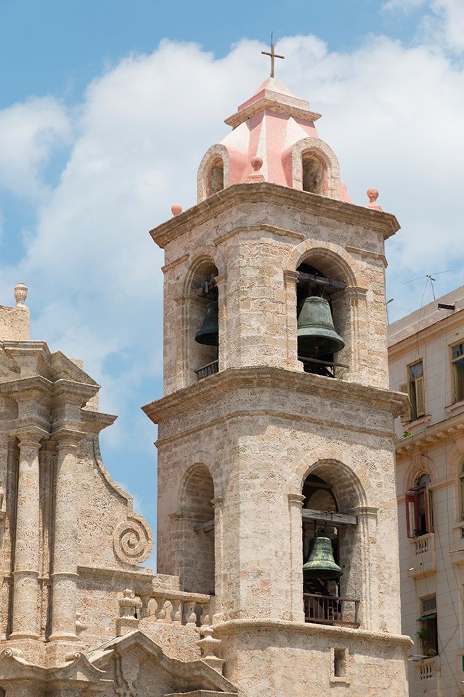 Cuba, Havana. Havana Cathedral, Cuban Baroque facade. art print by Emily M. Wilson for $57.95 CAD