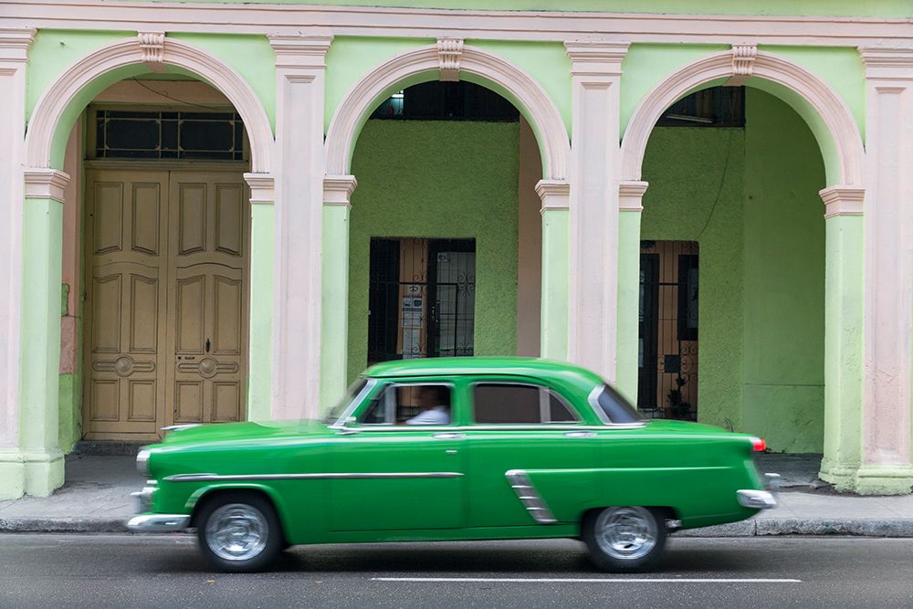 Cuba, Havana. Vintage 1952 Ford Customline art print by Emily M. Wilson for $57.95 CAD