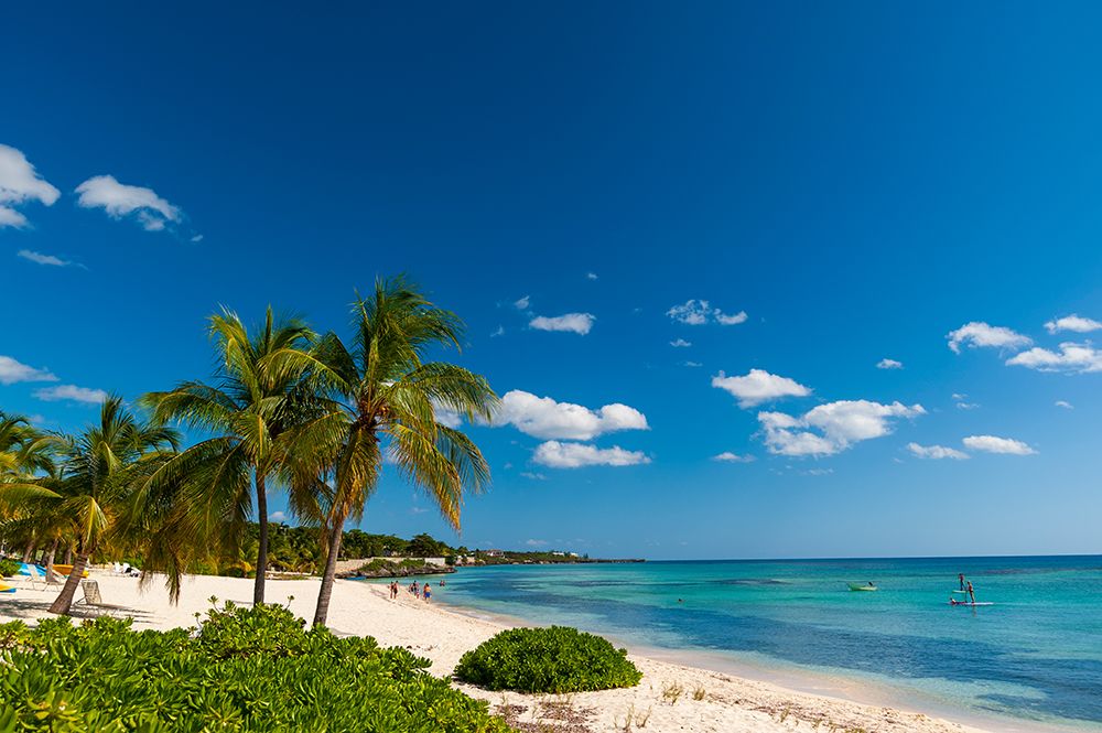 A view of the Caribbean Sea and Spotts Beach Spotts Beach-Grand Cayman Island-Cayman Islands art print by Sergio Pitamitz for $57.95 CAD