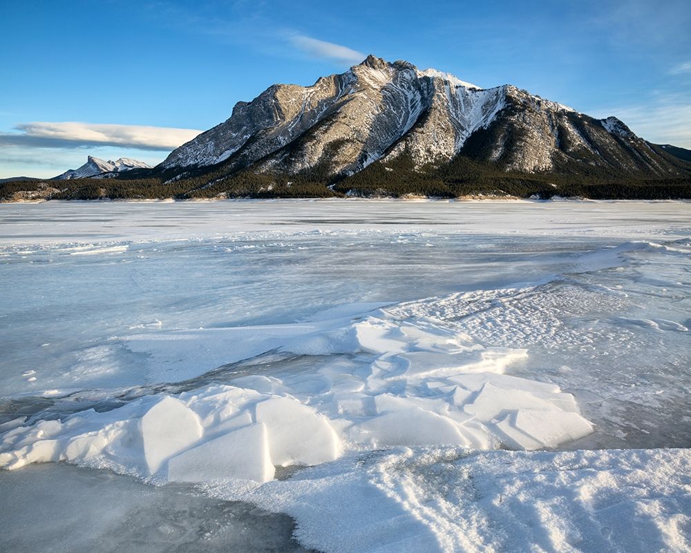 Canada-Alberta-Canadian Rockies-Mount Michener and Abraham Lake art print by Ann Collins for $57.95 CAD