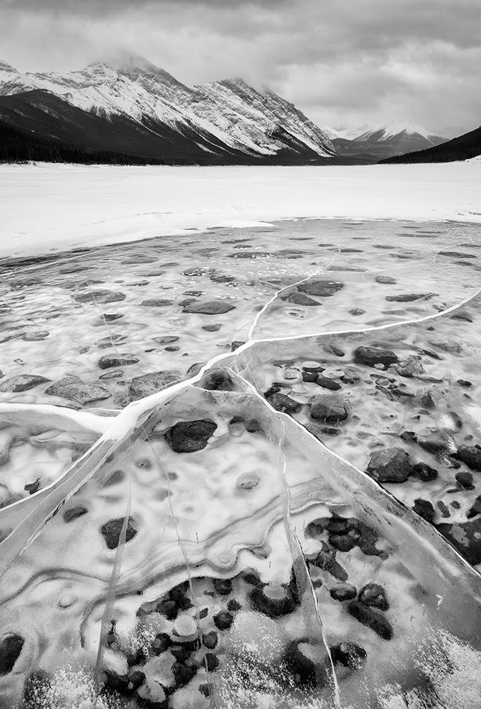 Canada-Alberta-Canmore-Spray Valley Provincial Park-Dawn at Spray Lakes art print by Ann Collins for $57.95 CAD