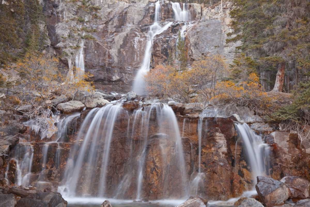 Canada, Alberta, Jasper NP Tangle Falls art print by Don Paulson for $57.95 CAD