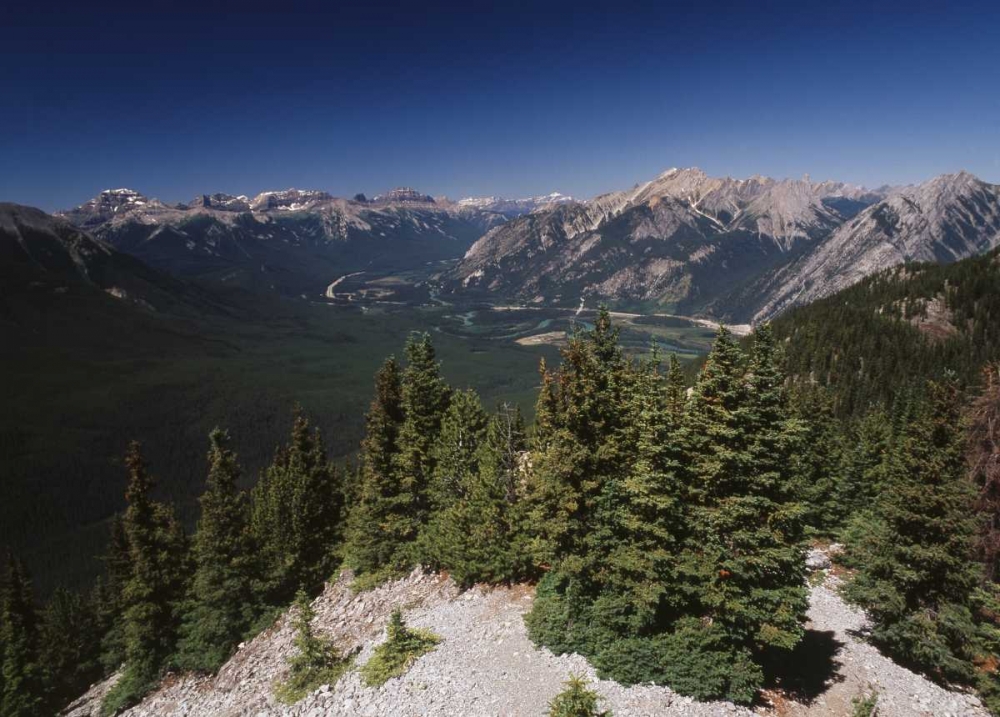 Canada, Alberta, Bow valley in Banff NP art print by Mike Grandmaison for $57.95 CAD