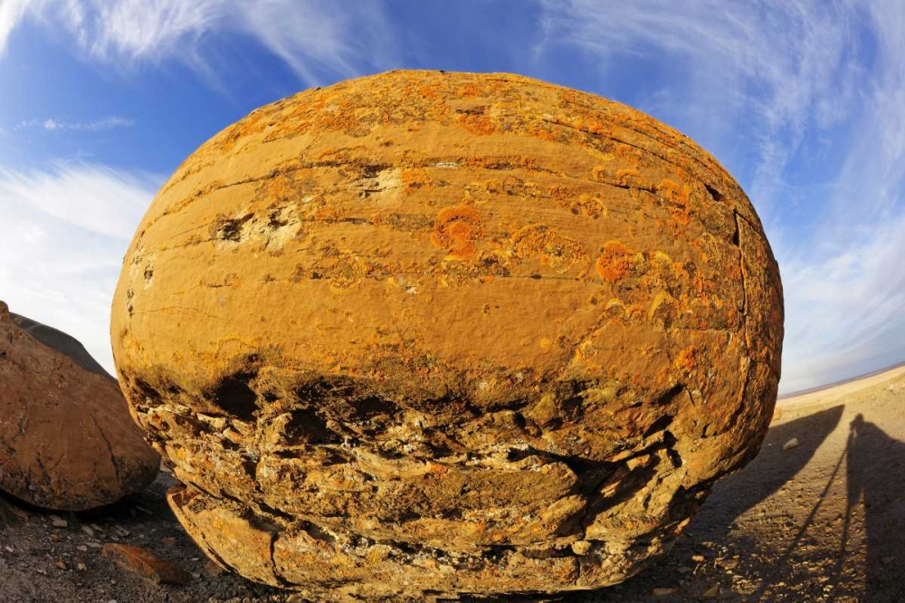 Canada, Red Rock Coulee Sandstone concretion art print by Mike Grandmaison for $57.95 CAD