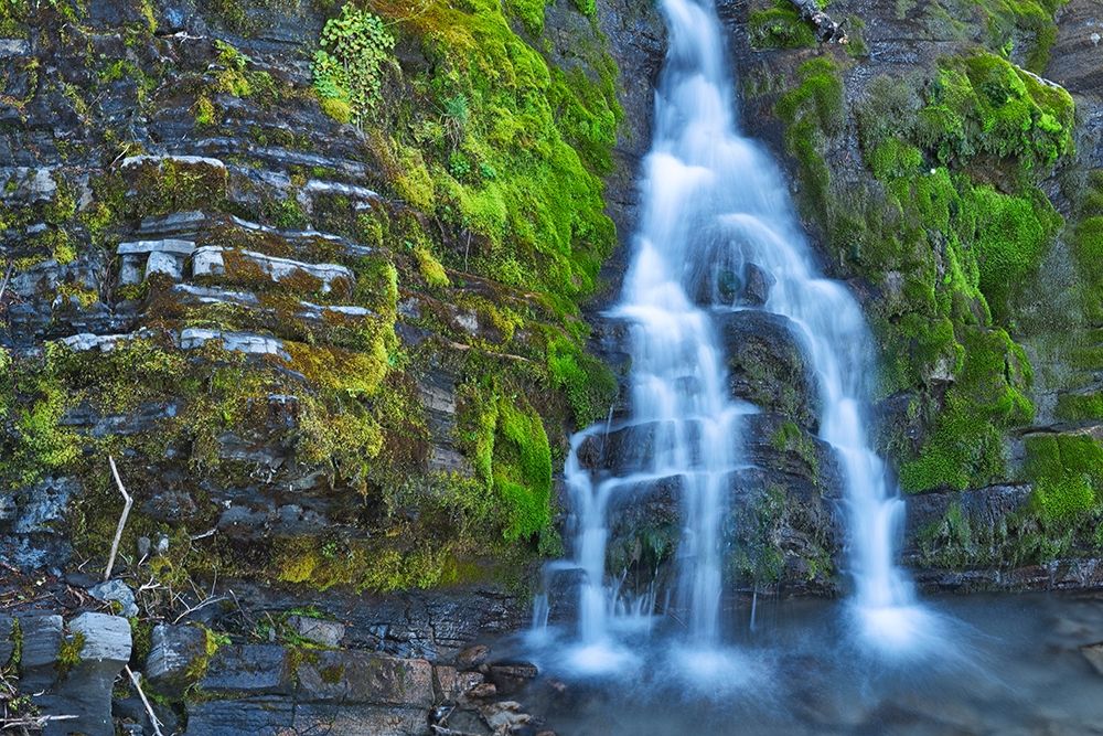 Canada-Alberta-Kananaskis Country Waterfall scenic art print by Jaynes Gallery for $57.95 CAD