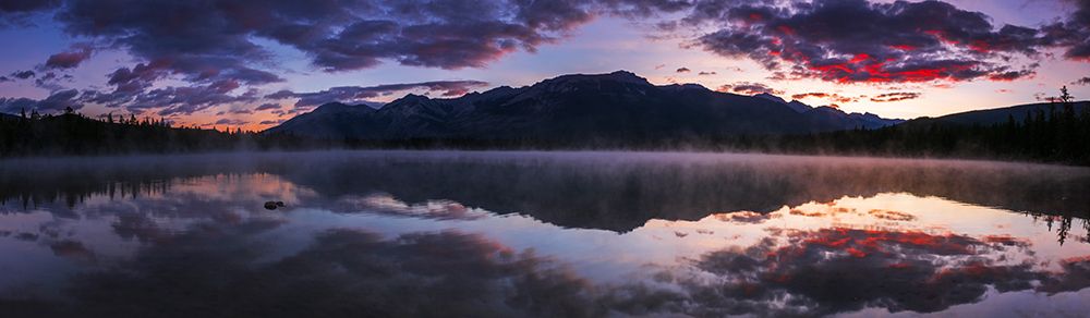 Sunrise at Edith Lake-Jasper National Park-Alberta-Canada art print by Russ Bishop for $57.95 CAD