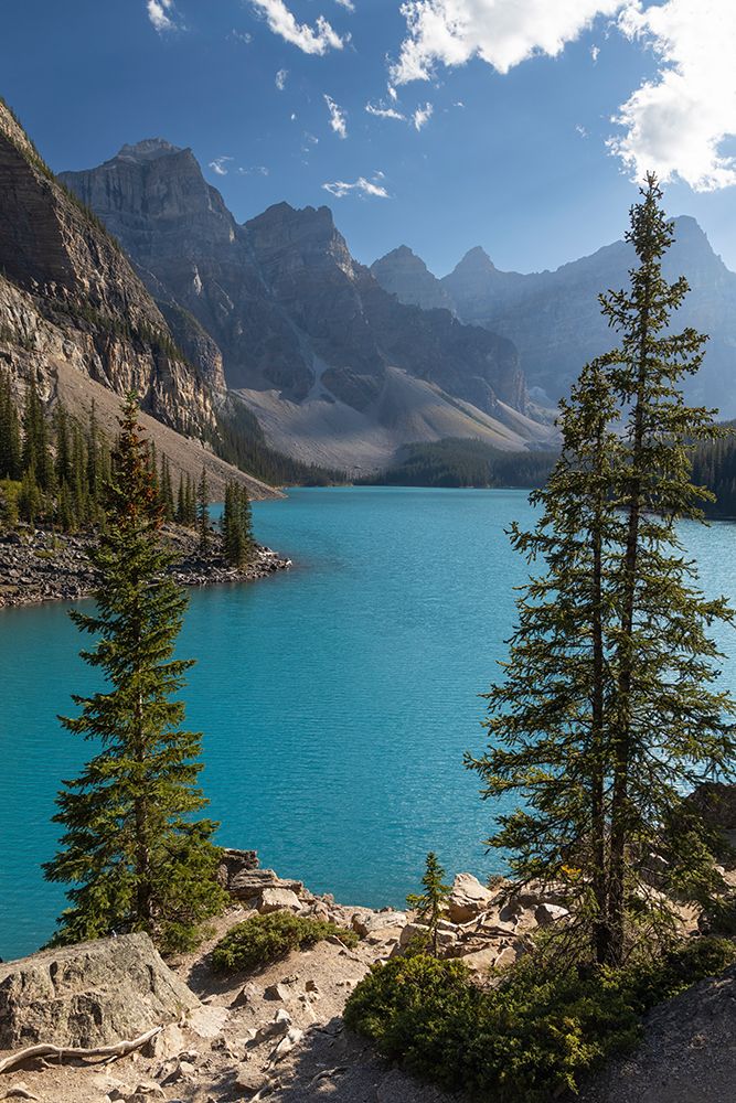 Moraine Lake, Banff National Park, Alberta, Canada art print by Roddy Scheer for $57.95 CAD