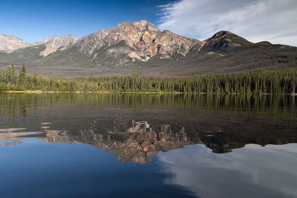 Pyramid Mountain and Pyramid Lake, Jasper National Park. Alberta, Canada art print by Roddy Scheer for $57.95 CAD