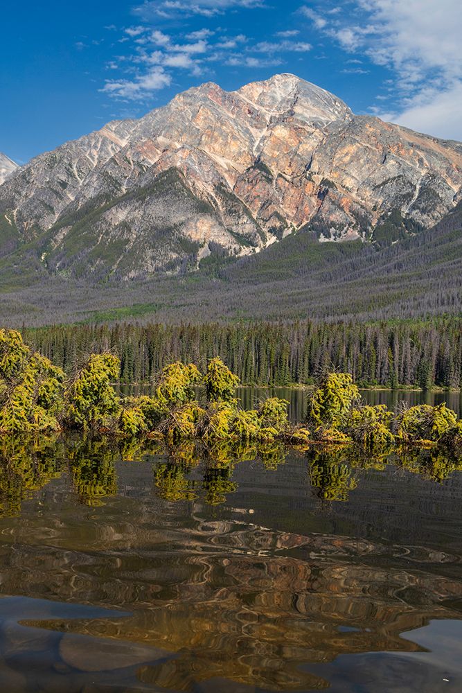 Pyramid Mountain and Pyramid Lake, Jasper National Park. Alberta, Canada art print by Roddy Scheer for $57.95 CAD