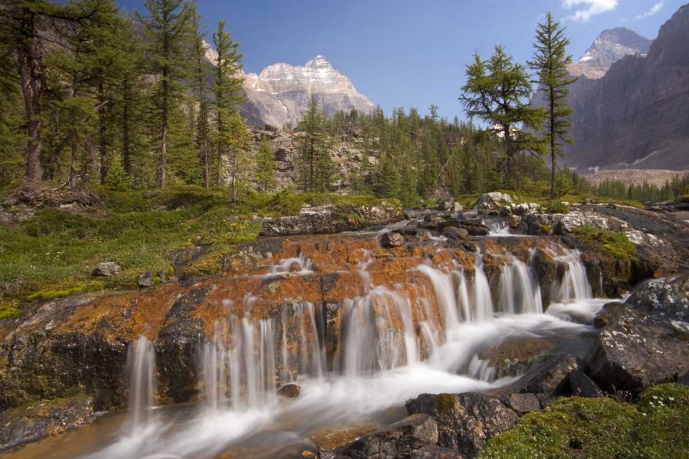 Canada, BC, Yoho NP, Opabin Terrace Waterfall art print by Don Paulson for $57.95 CAD