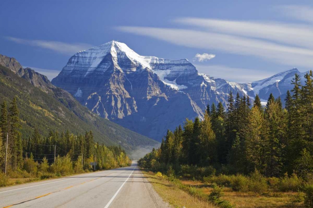 Canada, BC, Mt Robson PP Road through park art print by Don Paulson for $57.95 CAD