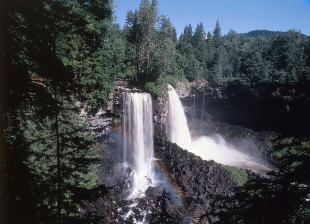 Canada, BC, Canim Falls at Wells Gray PP art print by Mike Grandmaison for $57.95 CAD