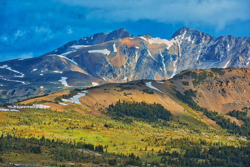 Canada-British Columbia-Sunshine Meadows Mountain and valley landscape art print by Jaynes Gallery for $57.95 CAD