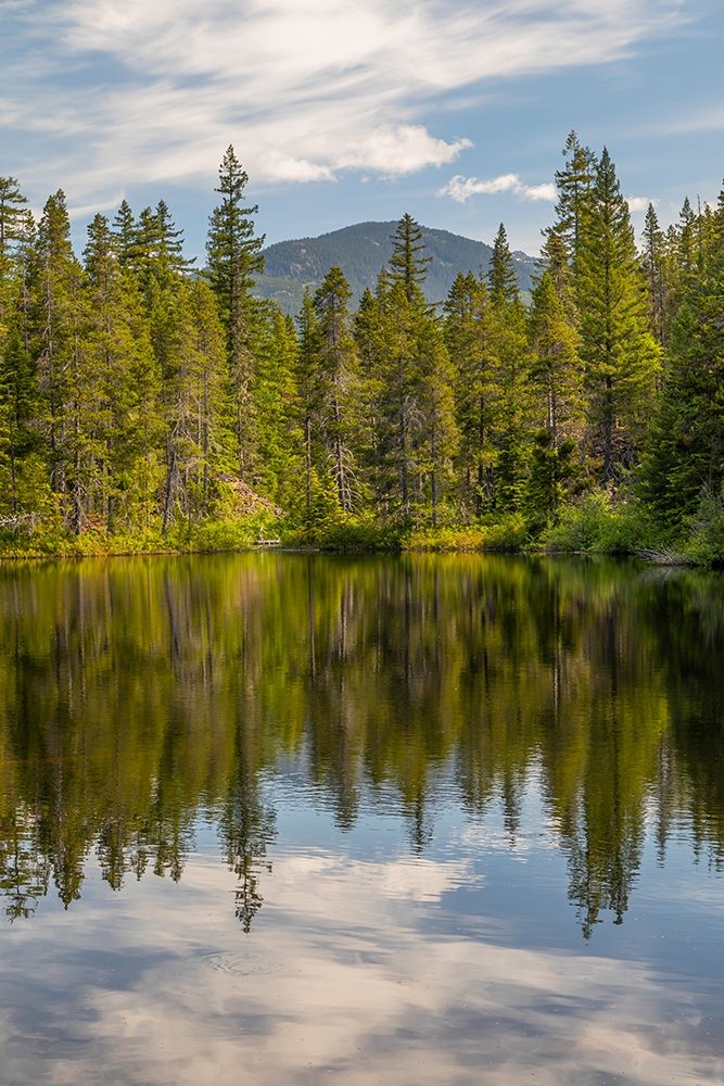 Canada-British Columbia-Brandywine Falls Provincial Park Swim Lake landscape art print by Jaynes Gallery for $57.95 CAD