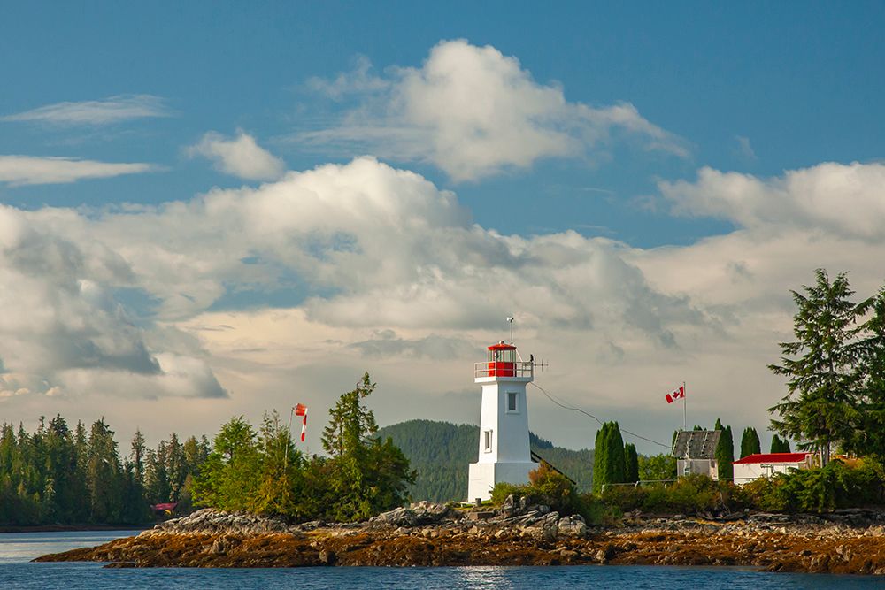 Canada-British Columbia-Inside Passage Dryad Point Lighthouse art print by Jaynes Gallery for $57.95 CAD
