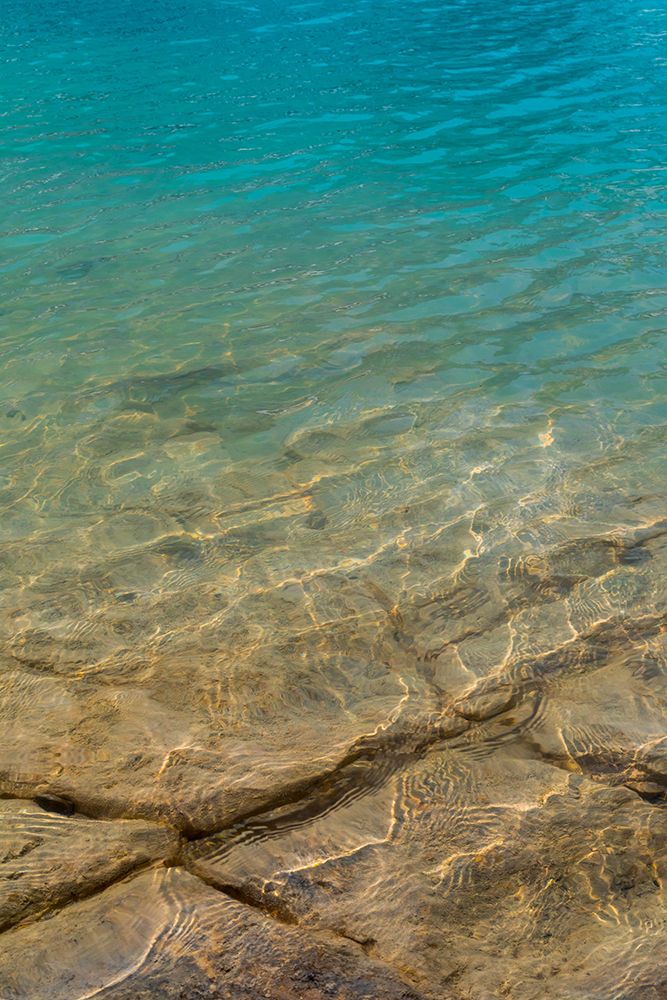 Canada, British Columbia, East Kootenay Mountains. Rocks under clear lakeshore water. art print by Jaynes Gallery for $57.95 CAD